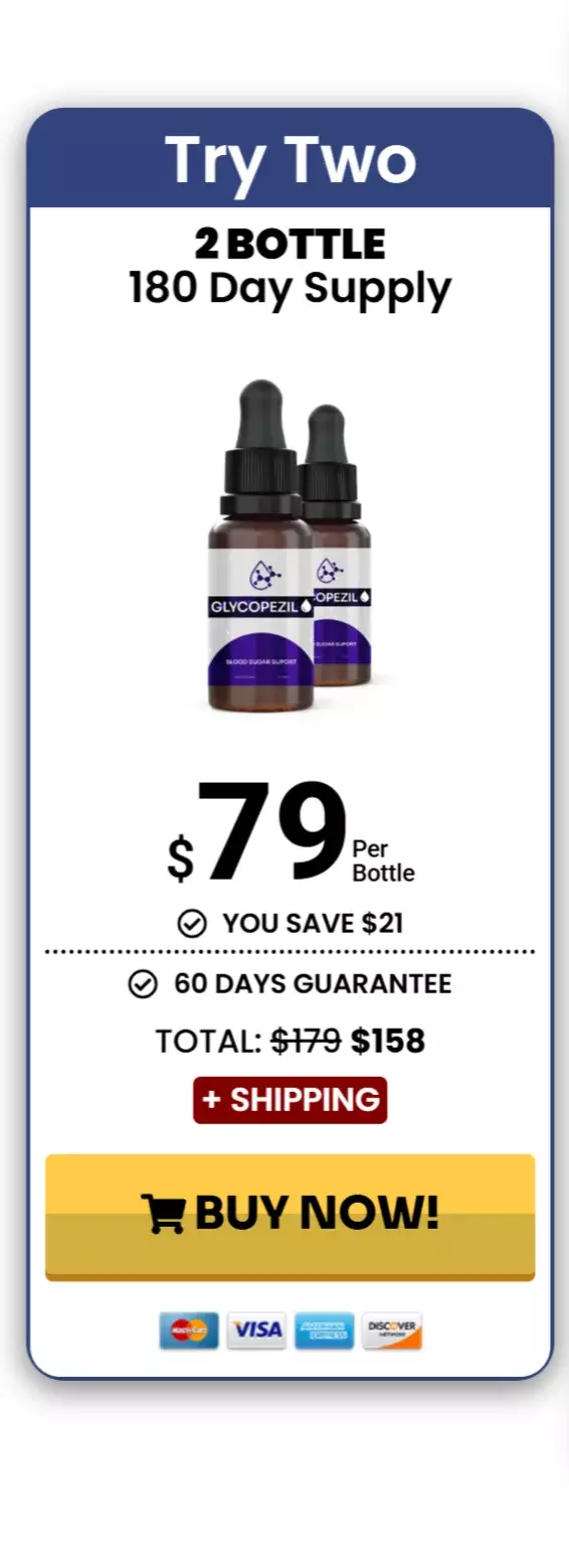 GlycoPezil™ 2 bottles pricing